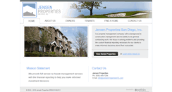 Desktop Screenshot of jensenpropertiessd.com